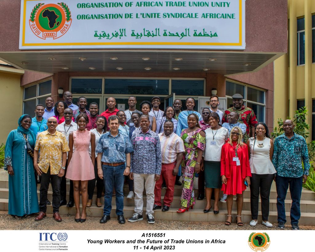 Célébration du cinquantenaire de l'organisation de l'unité syndicale en Afrique